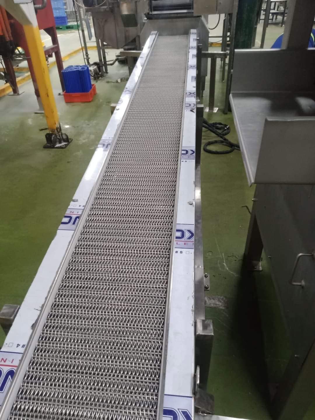 Wire mesh belt conveyor